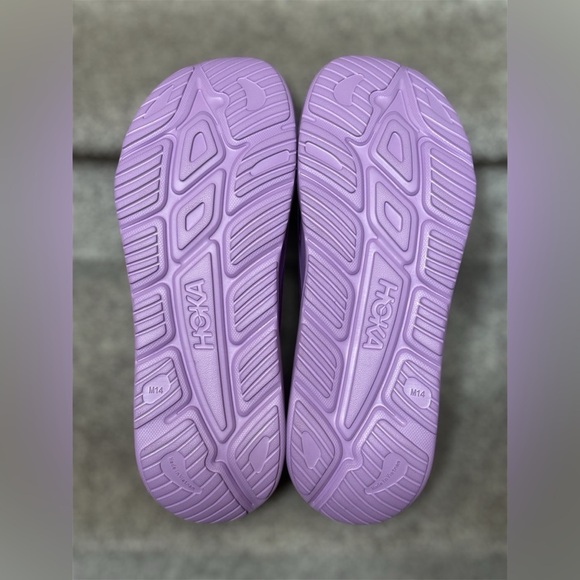 NEW Hoka Ora Recovery Unisex Slides 3 in Lilac Purple - Men’s 14/Women’s 16 - Picture 8 of 8
